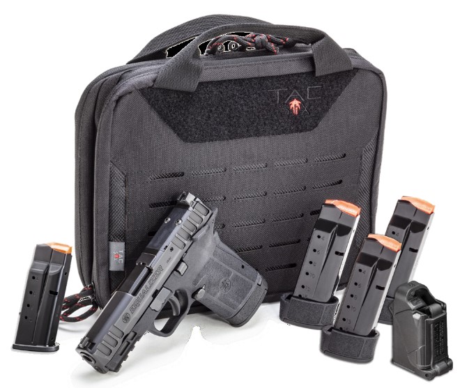 SMITH AND WESSON EQUALIZER 9MM TAC-SIX RANGE BAG 5 MAG BUNDLE 10RD 13RD 3-15RD 14346 - Taurus Savings